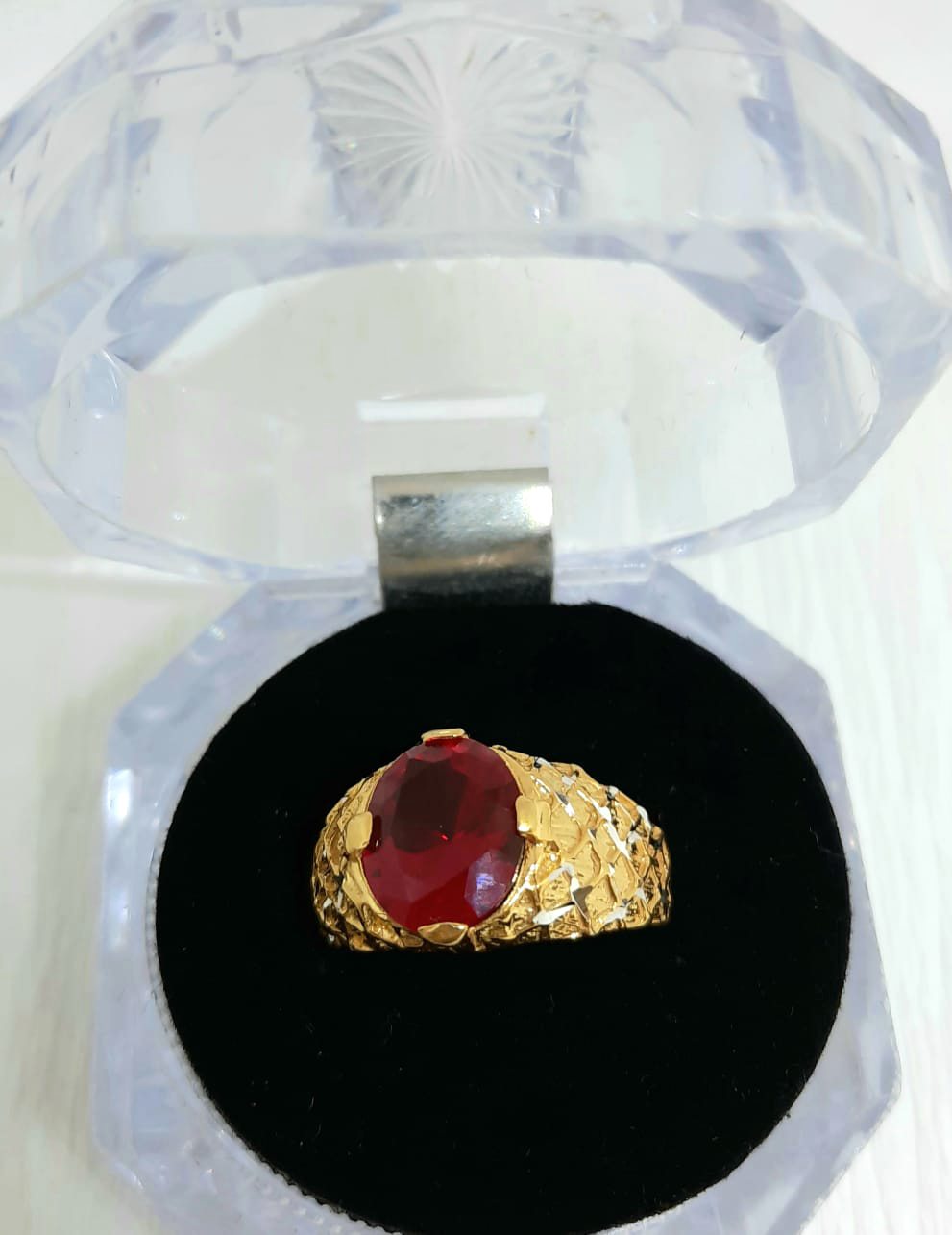 Gold Gent Ring